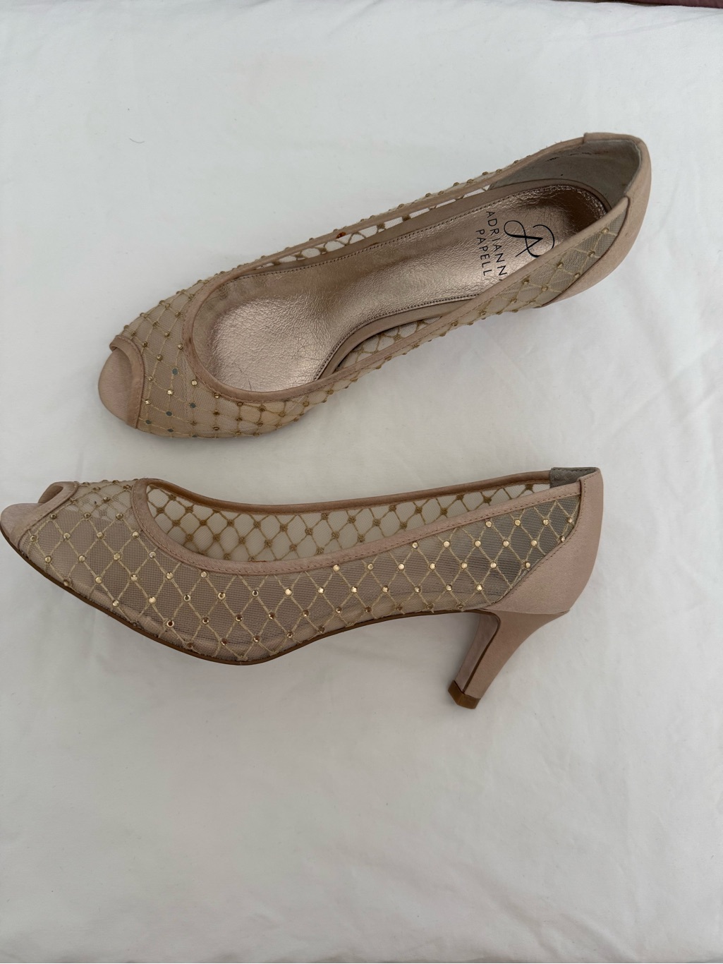 Adrianna Papell Women's Jamie Dress Pump - 9.5m - Guc